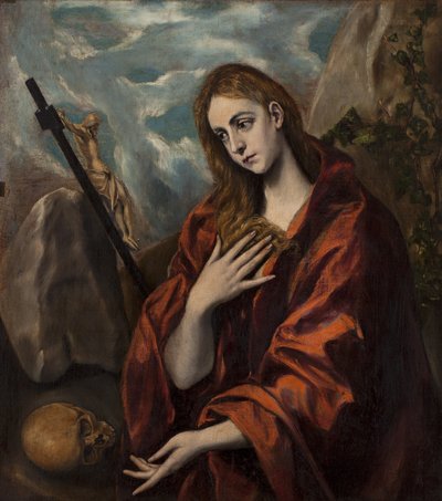 ペニテントマグダレン 作： El Greco