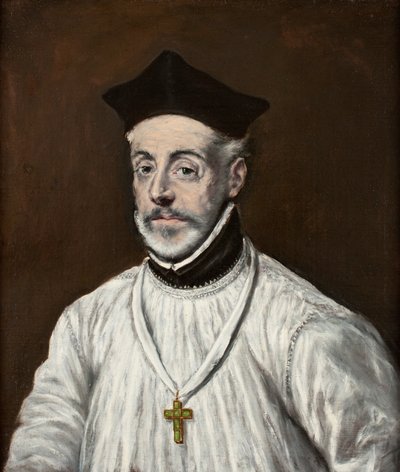 Diego de Covarrubias y Leivaの肖像 作： El Greco