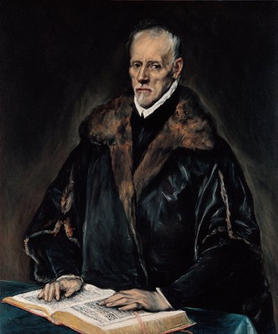 フランシスコ・デ・ピサ博士の肖像 作： El Greco