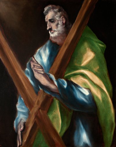 スペイン語：San Andrés Apóstol 聖アンデレ 作： El Greco