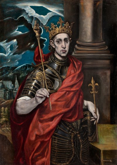 フランスのセントルイス9世 作： El Greco