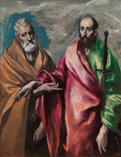 セントピーターとセントポール 作： El Greco
