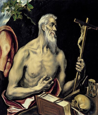 セントジェロニモ 作： El Greco