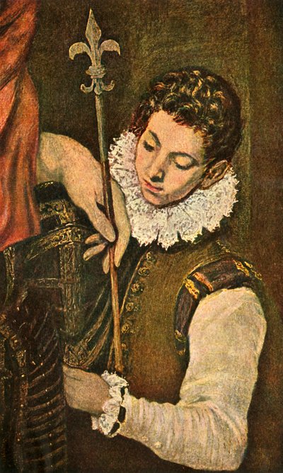 フランスのセントルイスまたはカスティーリャのセントフェルディナンド、c1586-1590、1938 作： El Greco
