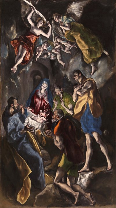 羊飼いの賛美 作： El Greco