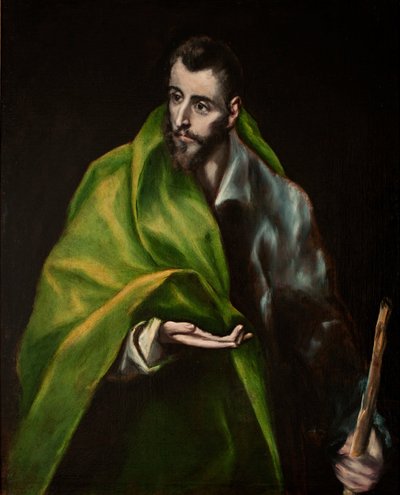 使徒聖ジェームズ大王 作： El Greco