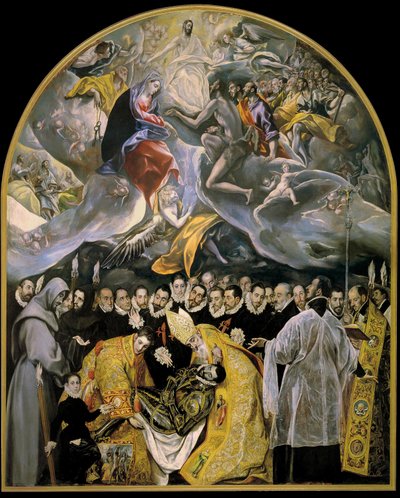オルガス伯爵の埋葬 作： El Greco