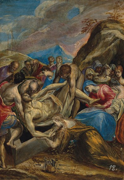 キリストの墓 作： El Greco
