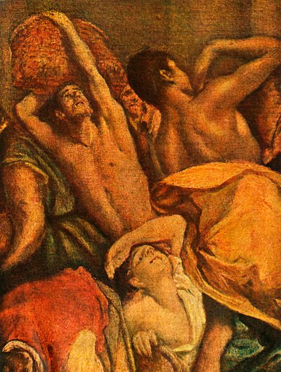 寺院からの貸金業者の追放、c1600、1938 作： El Greco