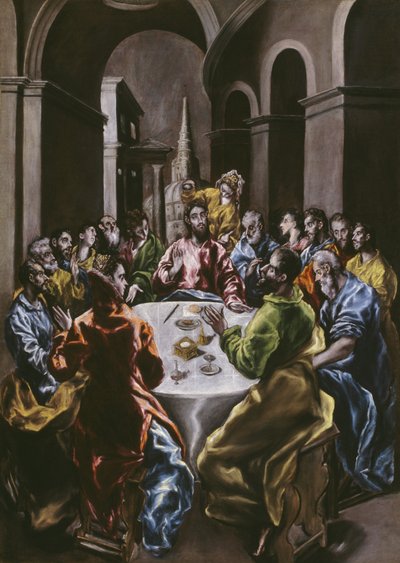 サイモンの家の饗宴、1608-14 作： El Greco