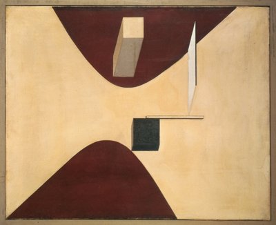 Proun P23、いいえ。 6 作： Eliezer Markowich Lissitzky