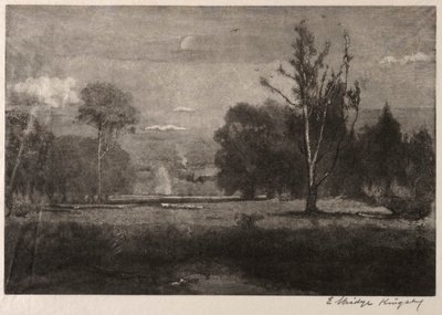 朝、1887年。 作： Elbridge Kingsley