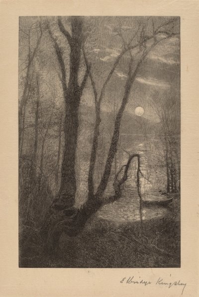 湖畔の夏 作： Elbridge Kingsley