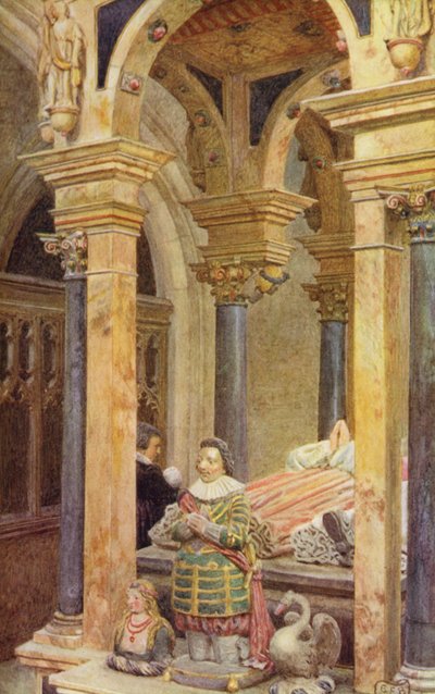ゆりかごと墓の間の狭い空間で考えないで (カラーリソ) 作： Eleanor Fortescue Brickdale