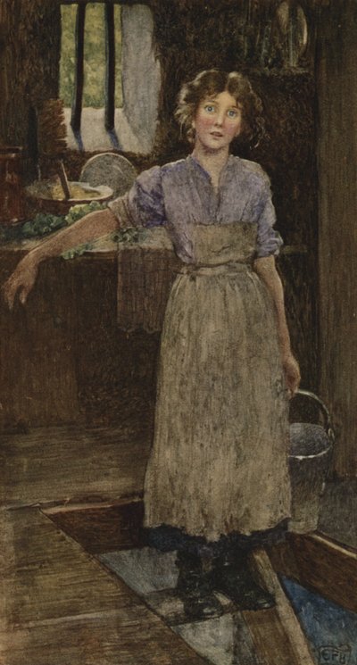 しかし、神は私たちの何人かを耳にささやきます（カラーリソ） 作： Eleanor Fortescue Brickdale