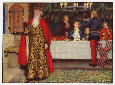 キャロル: グッド キング ウェンセスラス (カラー リソ) 作： Eleanor Fortescue Brickdale