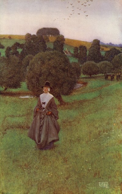 残酷なバーバラ・アレン（カラーリソ） 作： Eleanor Fortescue Brickdale
