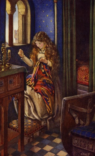 エレイン（カラーリソ） 作： Eleanor Fortescue Brickdale