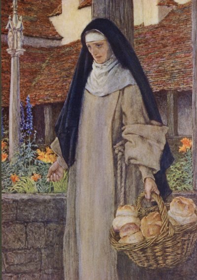 Alfred Lord Tennyson による Idylls Of The King のイラスト (カラーリソ) 作： Eleanor Fortescue Brickdale