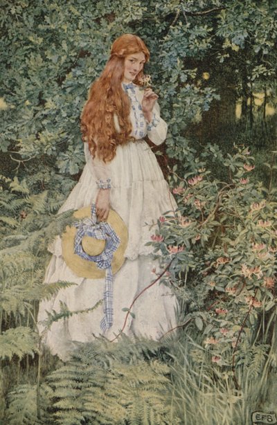 私の愛人、彼女は純金ではありませんか？ (カラーリソ) 作： Eleanor Fortescue Brickdale