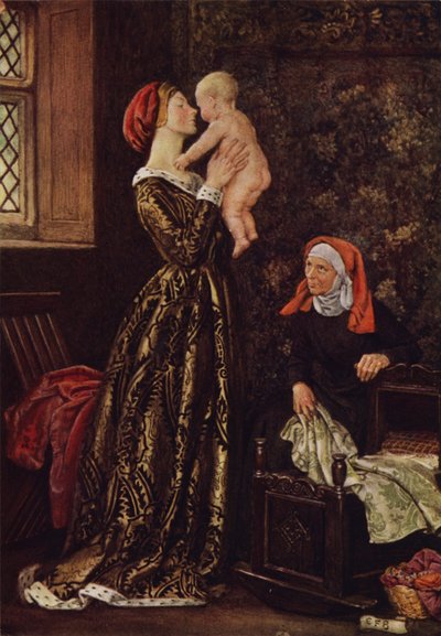 それは木のように成長するのではなく、まとめて、人間をより良くします（カラーリソ） 作： Eleanor Fortescue Brickdale