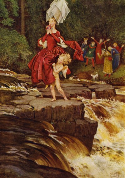 愛は道を見つける（カラーリソ） 作： Eleanor Fortescue Brickdale