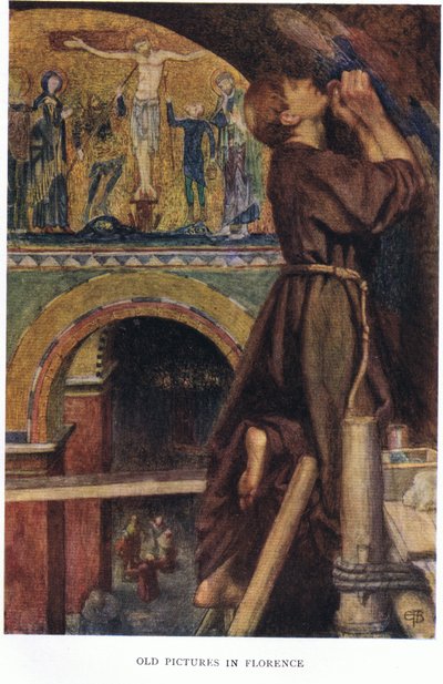 フィレンツェの古い写真 作： Eleanor Fortescue Brickdale