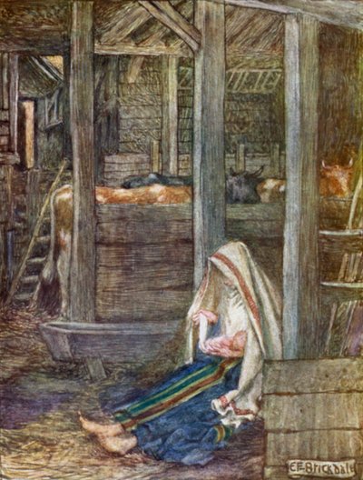 降誕（カラーリソ） 作： Eleanor Fortescue Brickdale