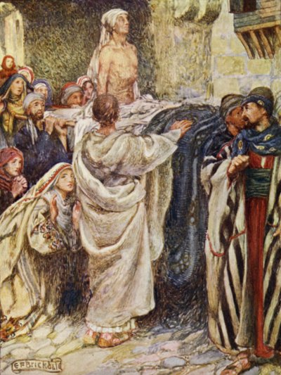 ナインで育てられた未亡人の息子 (色リソ) 作： Eleanor Fortescue Brickdale