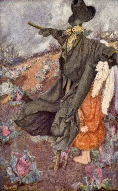 「世界、そしてそれが恐れるもの」（カラーリソ） 作： Eleanor Fortescue Brickdale