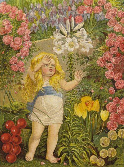 ユリ、天国の花 (色リソ) 作： Eleanor Fortescue Brickdale
