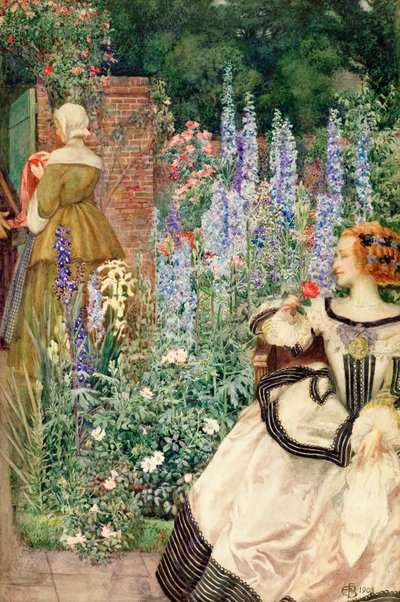 「彼らは労わず、回転もしない」 作： Eleanor Fortescue Brickdale
