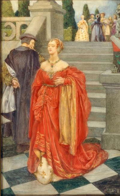 しかし、心臓が打たれると、痛みはすぐに消えます、 作： Eleanor Fortescue Brickdale