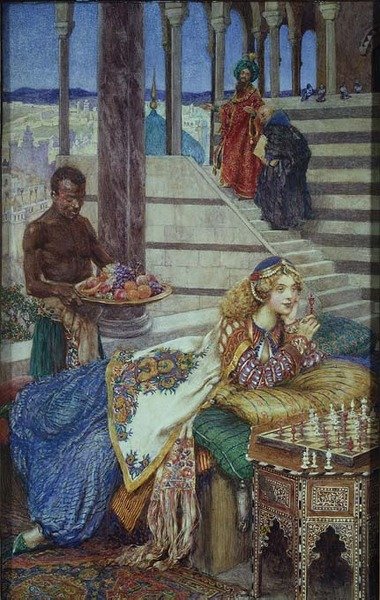 フェア・イーニッド 作： Eleanor Fortescue Brickdale