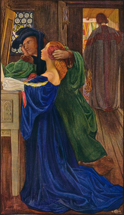 私は妻と結婚したので、私は来ることができません、1900 作： Eleanor Fortescue Brickdale