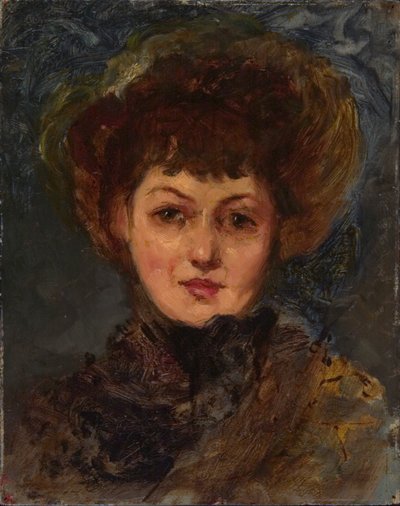 ジョン・ゲラトリー夫人の肖像、1890～1897年。 作： Eleanor Greatorex