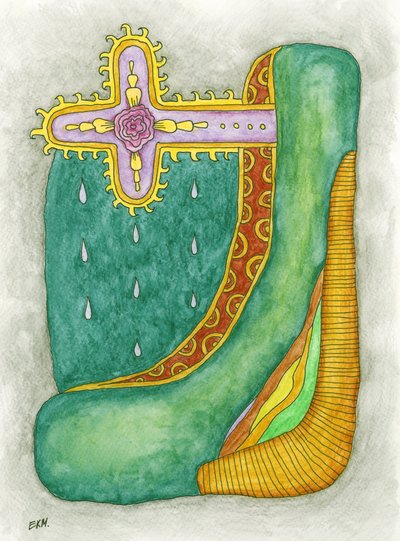  作： 