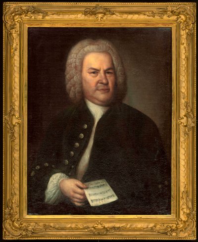 ヨハン・セバスチャン・バッハの肖像 作： Elias Gottleib Haussmann