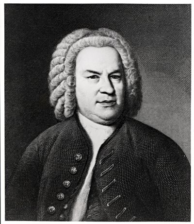 ドイツの作曲家ヨハン・セバスチャン・バッハの肖像 作： Elias Gottleib Haussmann