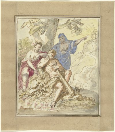 交差点のヘラクレス 作： Elias van Nijmegen