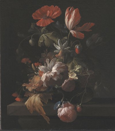 ボウルに花 作： Elias van den Broeck