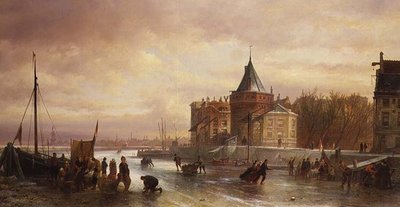 スケートシーン 作： Elies Pieter van Bommel
