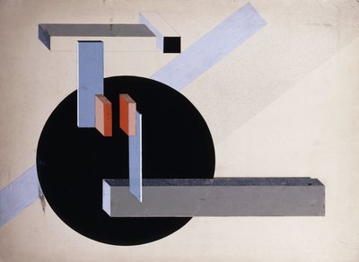プローンN 89 作： Eliezer Markowich Lissitzky