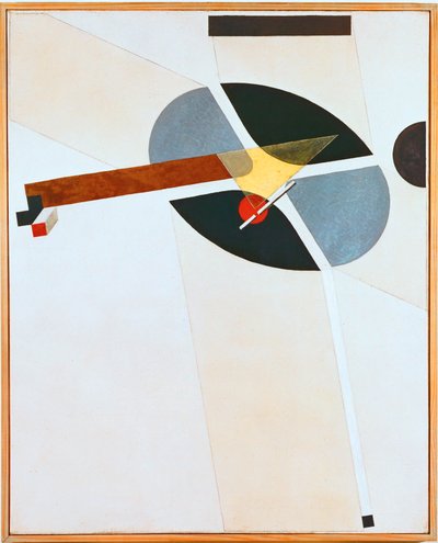 作： Eliezer Markowich (1890-1941) Lissitzky