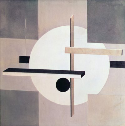 Proun R.V.N.2. 作： Eliezer Markowich Lissitzky