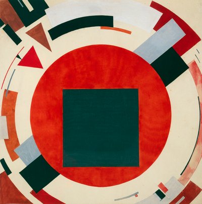 プローン、1922年頃、エル・リシツキー（1890-1941 作： Eliezer Markowich Lissitzky