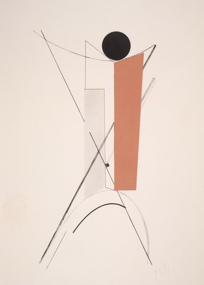 無題 作： Eliezer Markowich Lissitzky