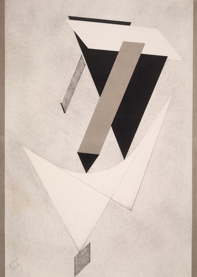 無題 作： Eliezer Markowich Lissitzky