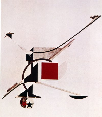 太陽への勝利 作： Eliezer Markowich Lissitzky