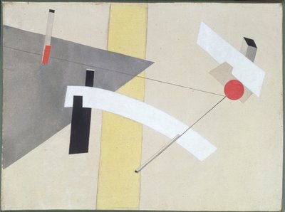 Proun 12 E、1923 作： Eliezer Markowich Lissitzky